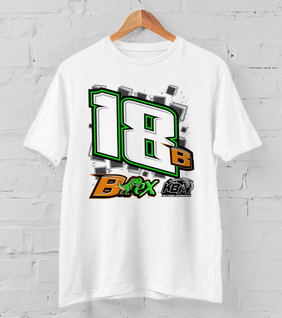 18 B Brex KBM Kyle Busch Motorsports Rex Racing T-Shirt