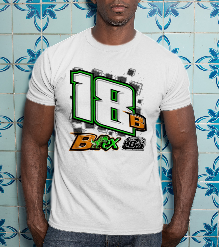 18 B Brex KBM Kyle Busch Motorsports Rex Racing T-Shirt