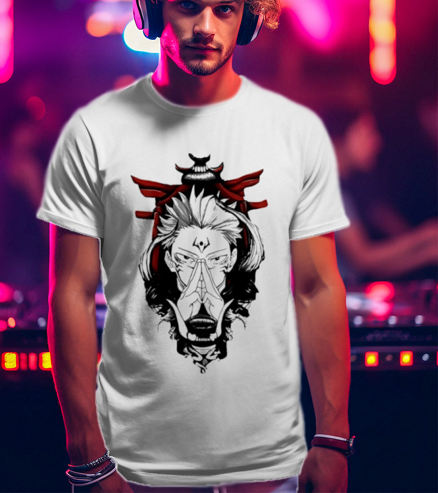 Jujutsu Kaisen Sukuna King Of Curses Domain Expansion Anime 2026 T-Shirt