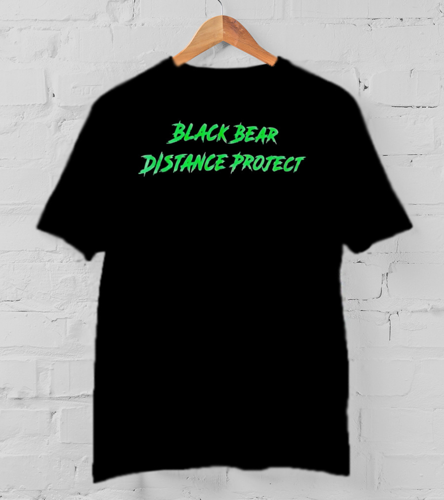 Black Bear Distance Protect Project T-Shirt