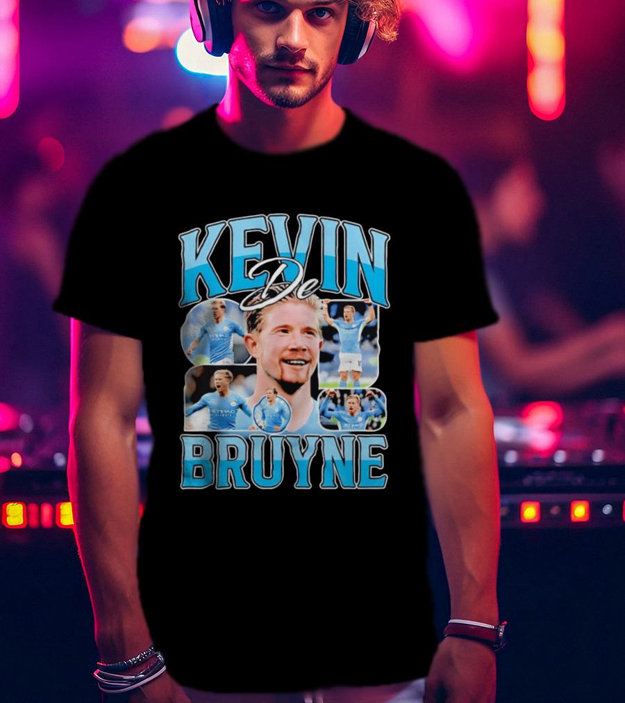 Kevin De Bruyne Manchester City Football Moments T-Shirt