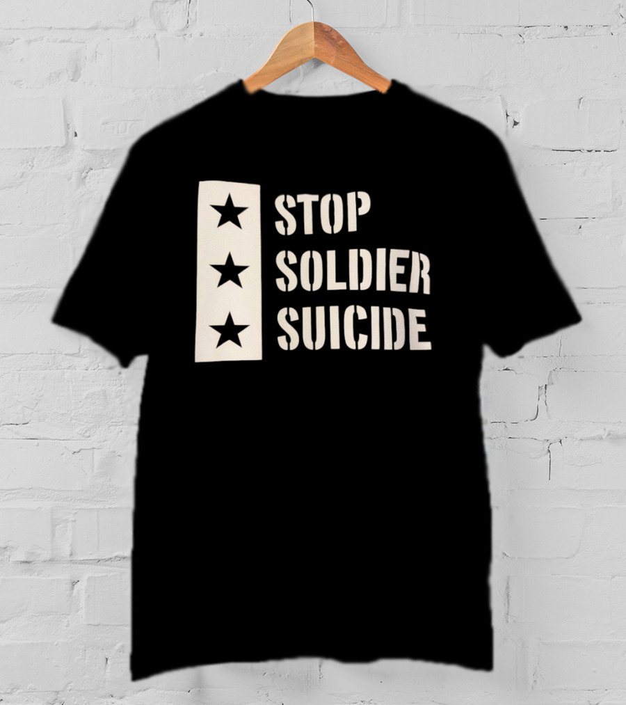 Stop Soldier Suicide Three Star T-Shirt