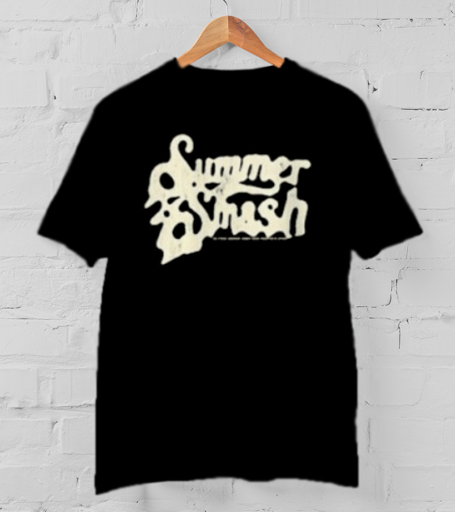 Summer Smash Festival Lineup 2026 Paint Splatter T-Shirt