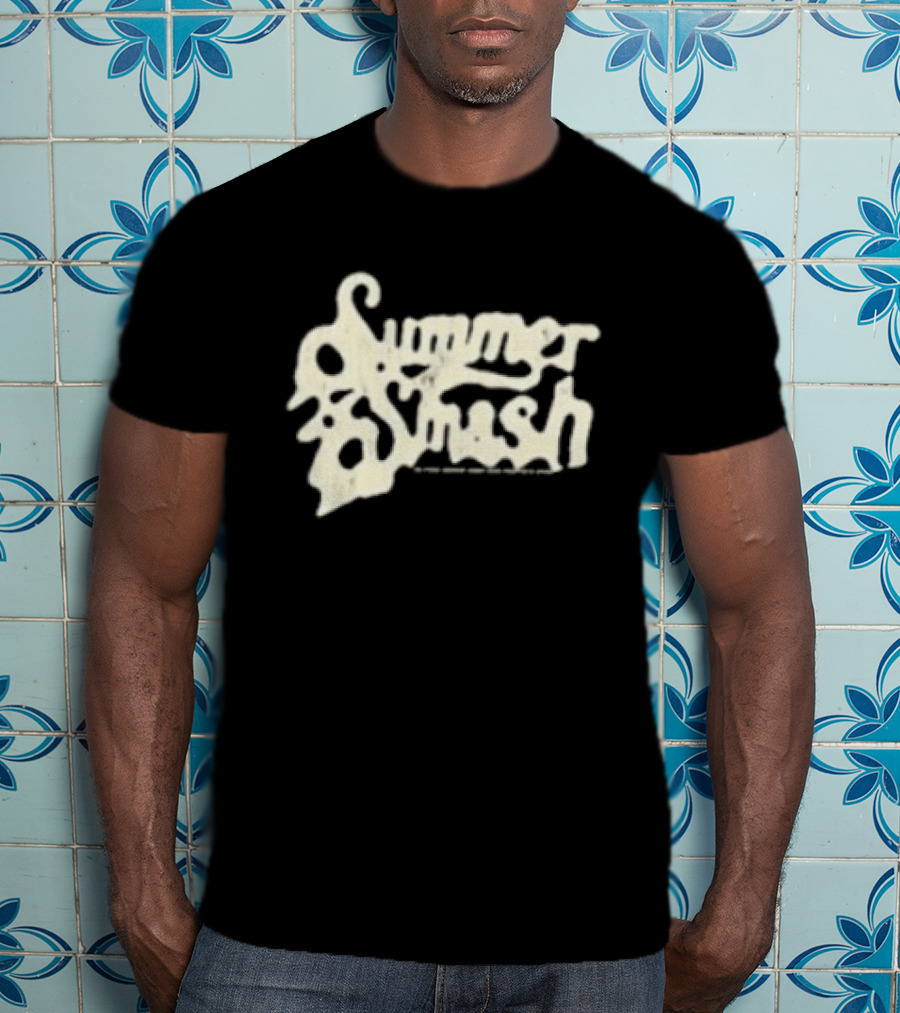 Summer Smash Festival Lineup 2026 Paint Splatter T-Shirt