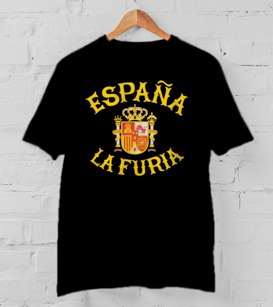 España La Furia Spanish Coat Of Arms Crest Plus Ultra T-Shirt