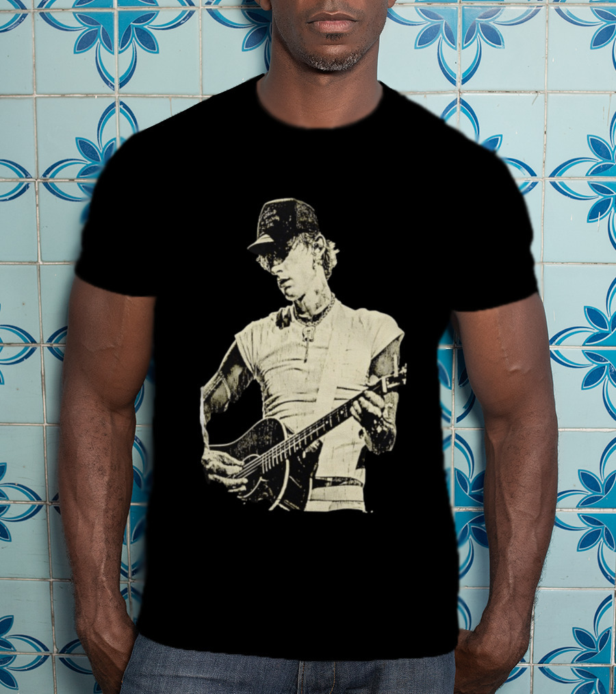 Machine Gun Kelly Americana Tour 2026 Vintage Guitar T-Shirt