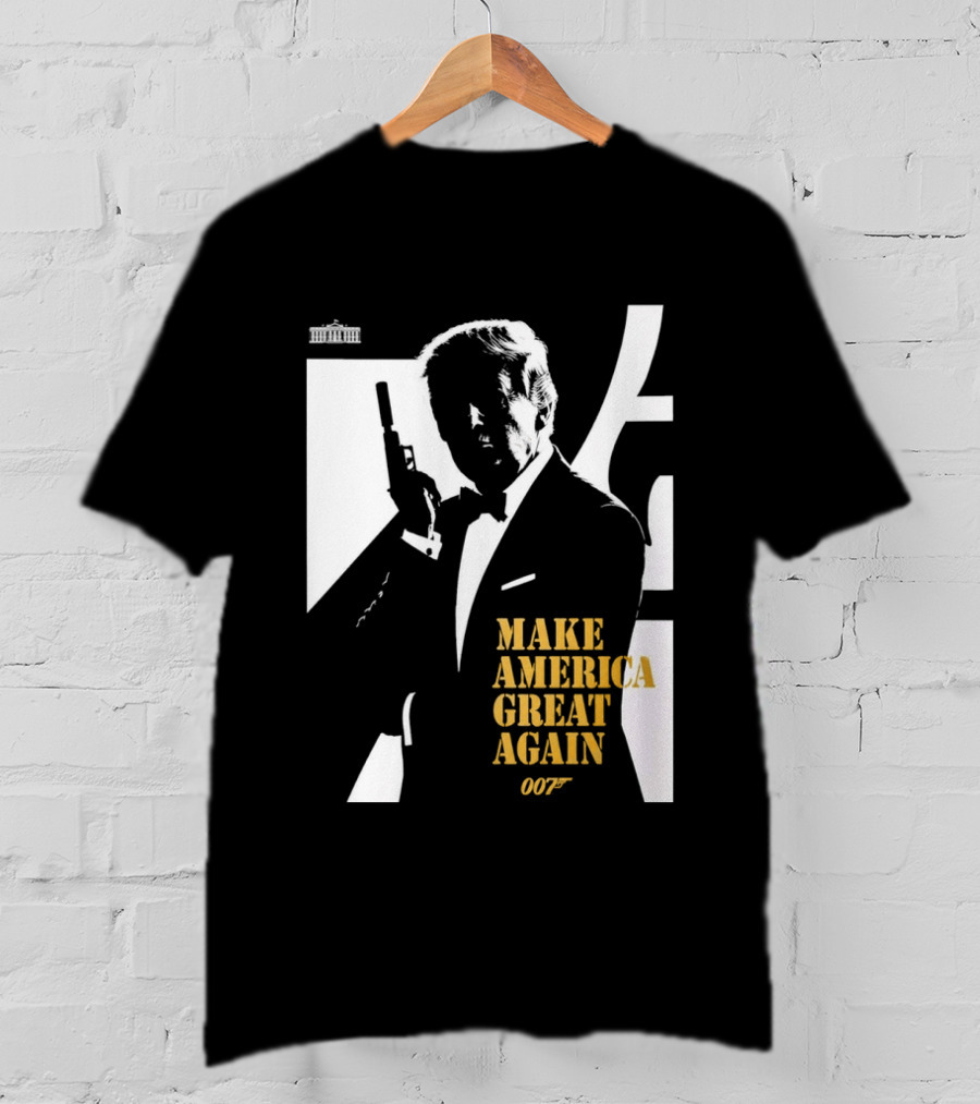 Trump 007 Make America Great Again Bond T-Shirt