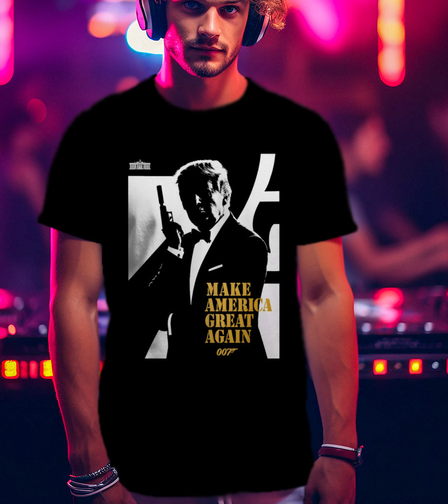 Trump 007 Make America Great Again Bond T-Shirt