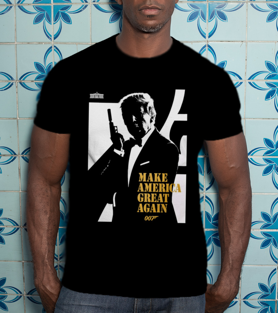 Trump 007 Make America Great Again Bond T-Shirt