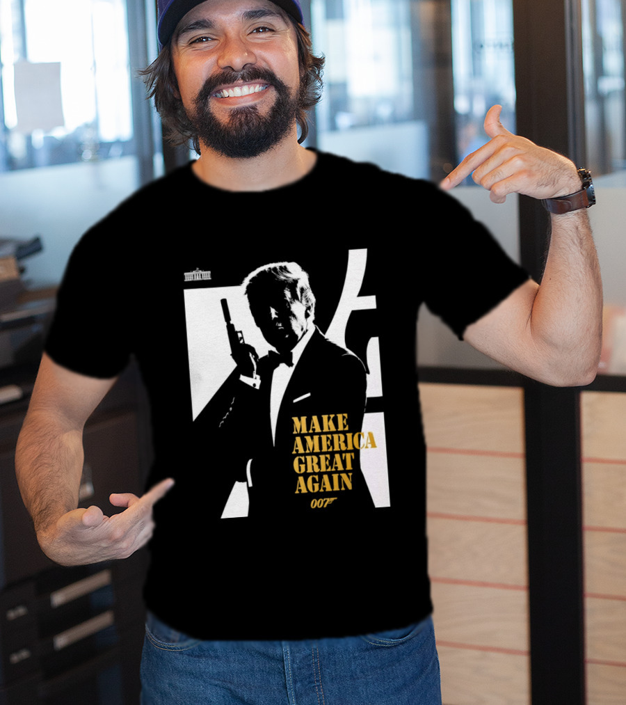 Trump 007 Make America Great Again Bond T-Shirt