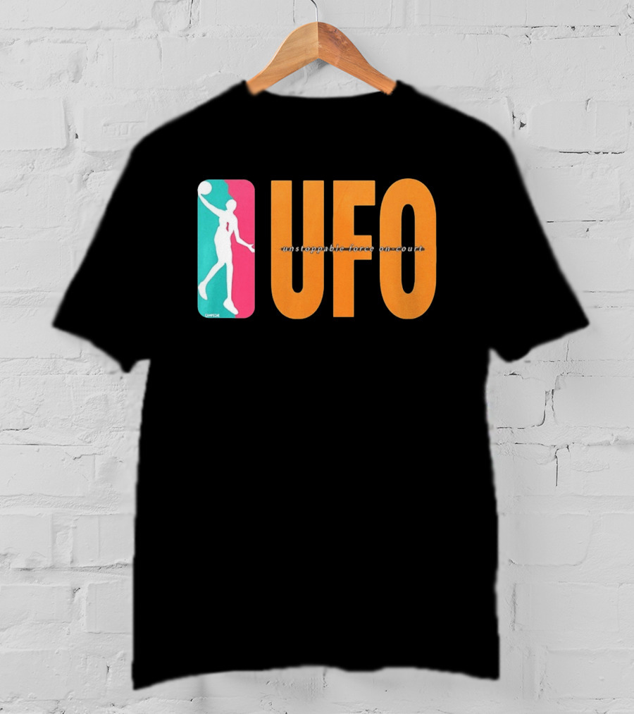 UFO Unstoppable Force On Court San Antonio Spurs T-Shirt
