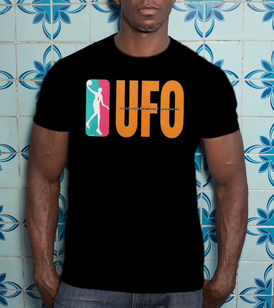 UFO Unstoppable Force On Court San Antonio Spurs T-Shirt
