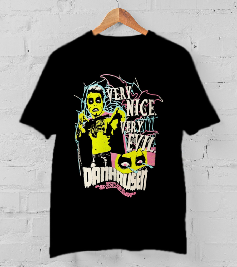 Danhausen Very Nice Very Evil Yellow Cartoon T-Shirt