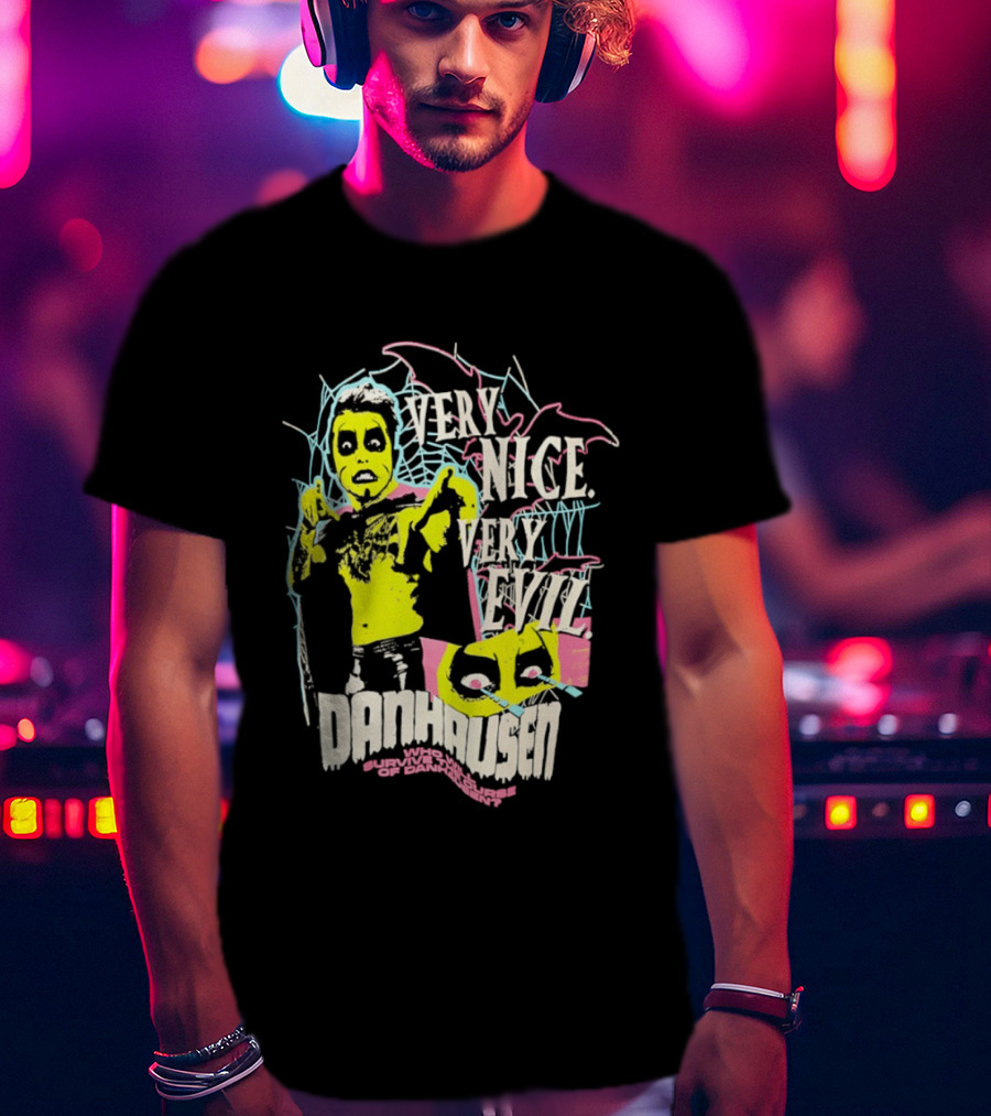Danhausen Very Nice Very Evil Yellow Cartoon T-Shirt