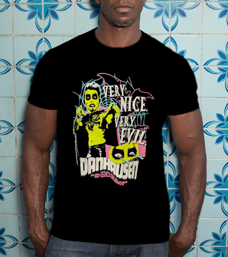 Danhausen Very Nice Very Evil Yellow Cartoon T-Shirt
