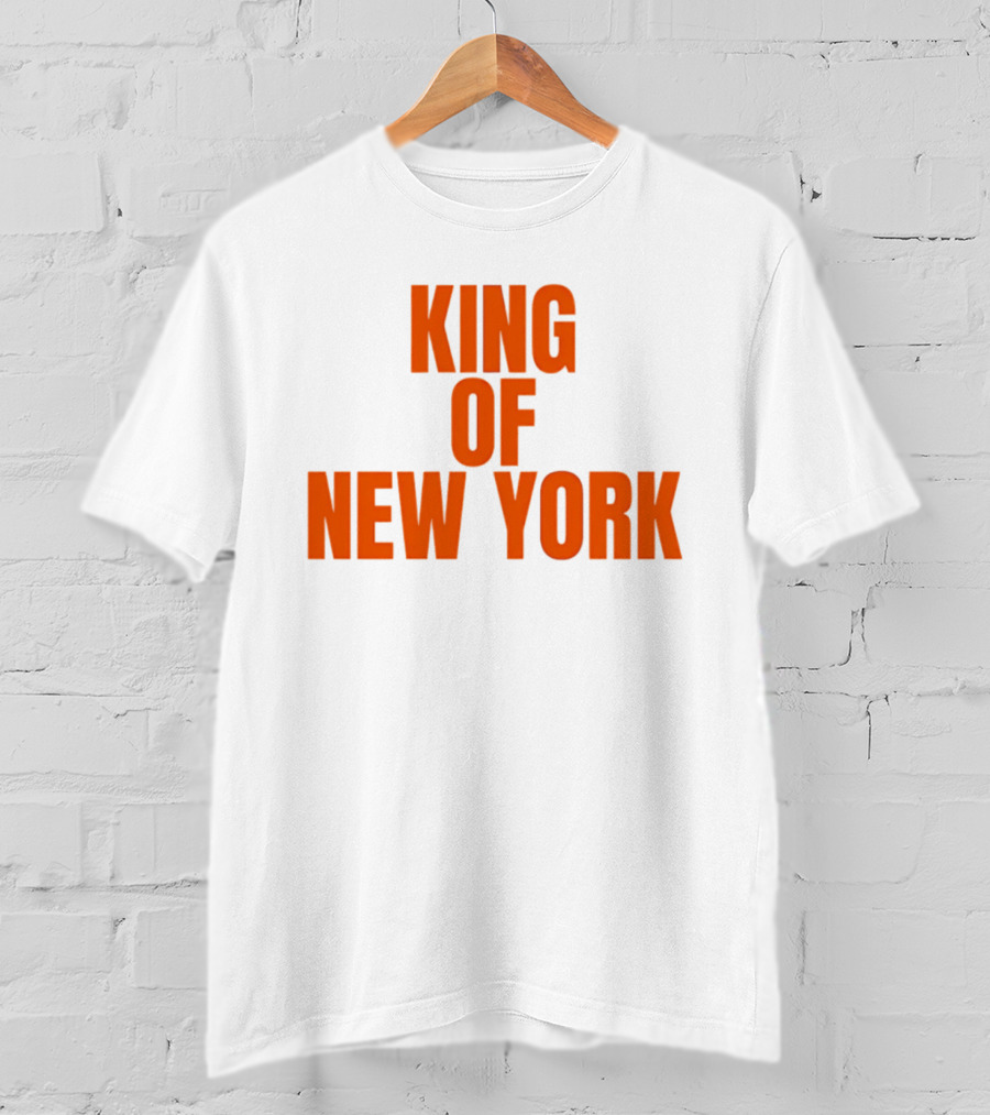 New York Knicks King Of New York T-Shirt