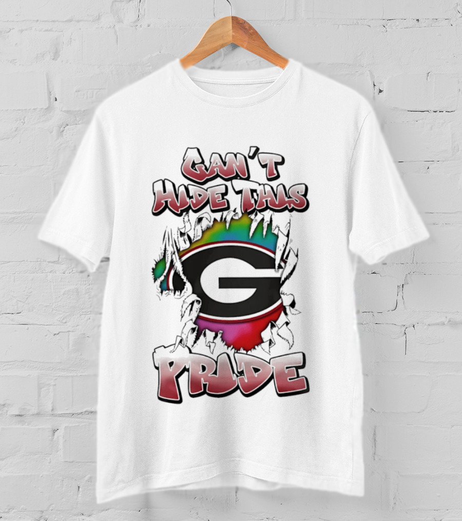 Can't Hide This Georgia Bulldogs Pride T-Shirt