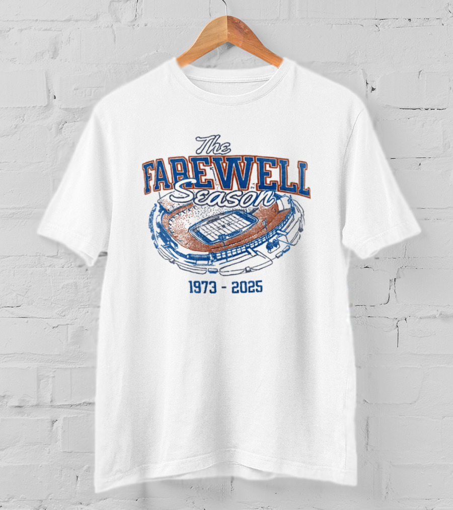 The Farewell Season 1973 2025 Stadium T-Shirt