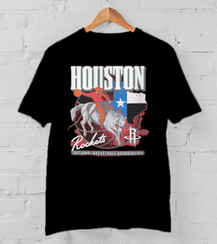 Houston Rockets National Basketball Association Texas Cowboys Basketball T-Shirt