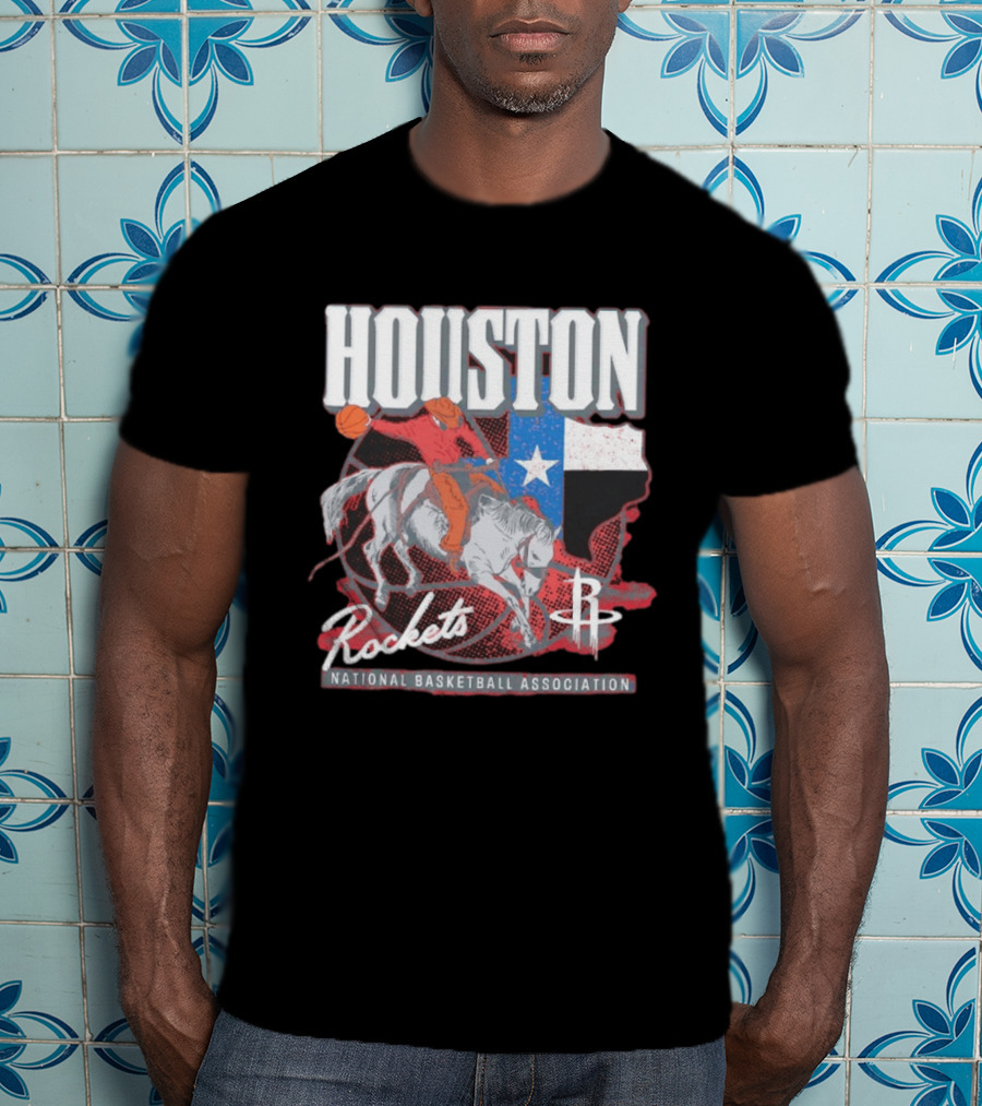 Houston Rockets National Basketball Association Texas Cowboys Basketball T-Shirt