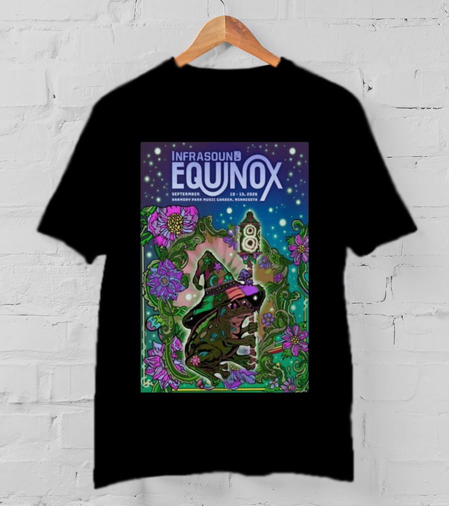 September 10 13 2026 Infrasound Equinox Harmony Park Music Garden Minnesota Festival T-Shirt
