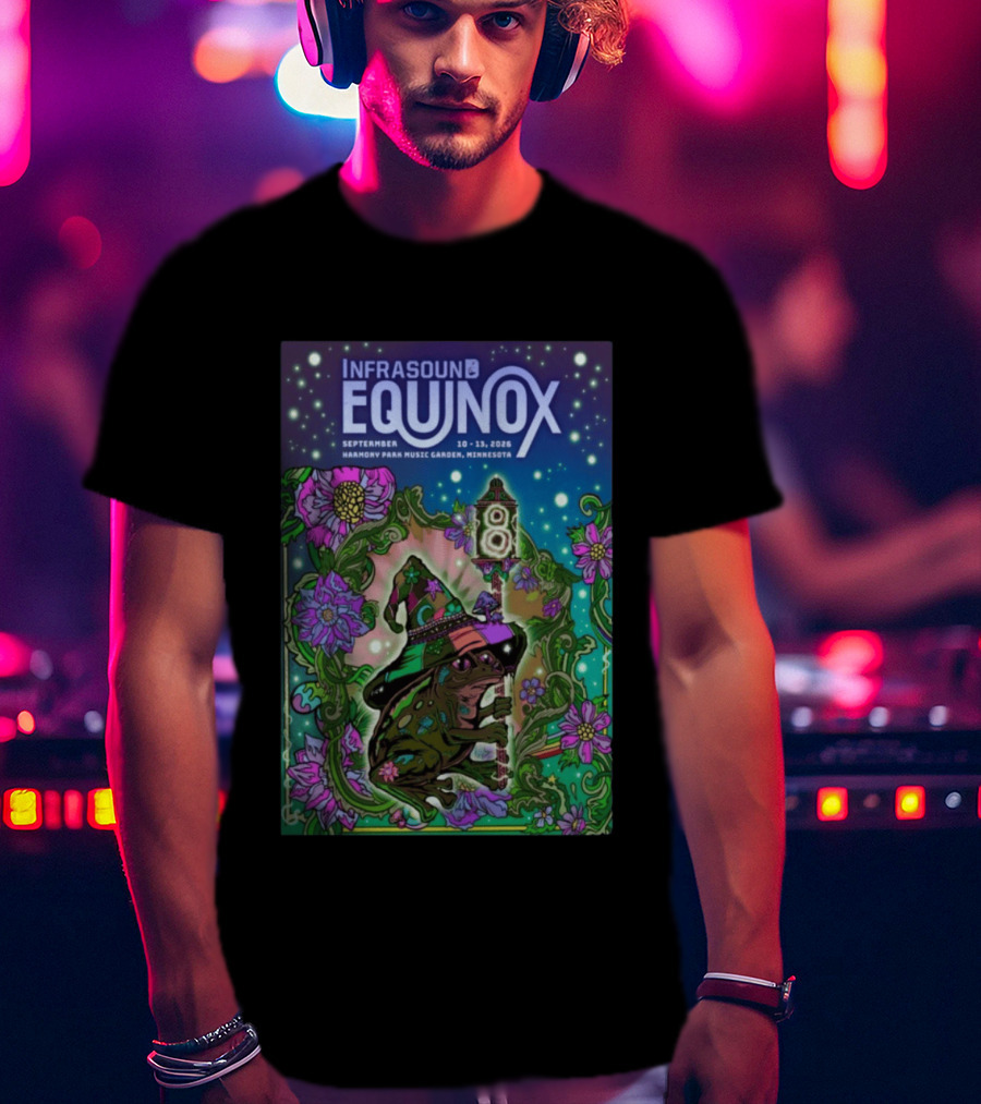 September 10 13 2026 Infrasound Equinox Harmony Park Music Garden Minnesota Festival T-Shirt