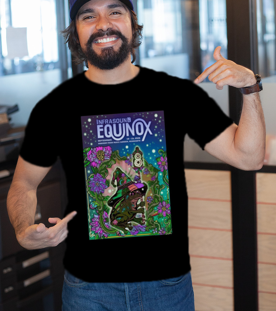 September 10 13 2026 Infrasound Equinox Harmony Park Music Garden Minnesota Festival T-Shirt