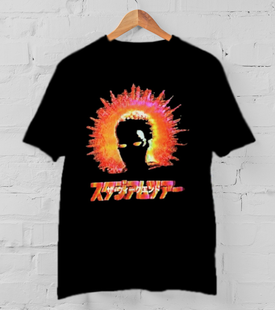 The Weeknd Japan Tour After Hours Til Dawn Flame Headburst T-Shirt