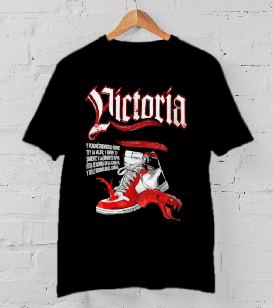 Victoria Y Pondré Enemistad Entre Ti Y La Mujer Simiente Suya Sneaker Serpent T-Shirt
