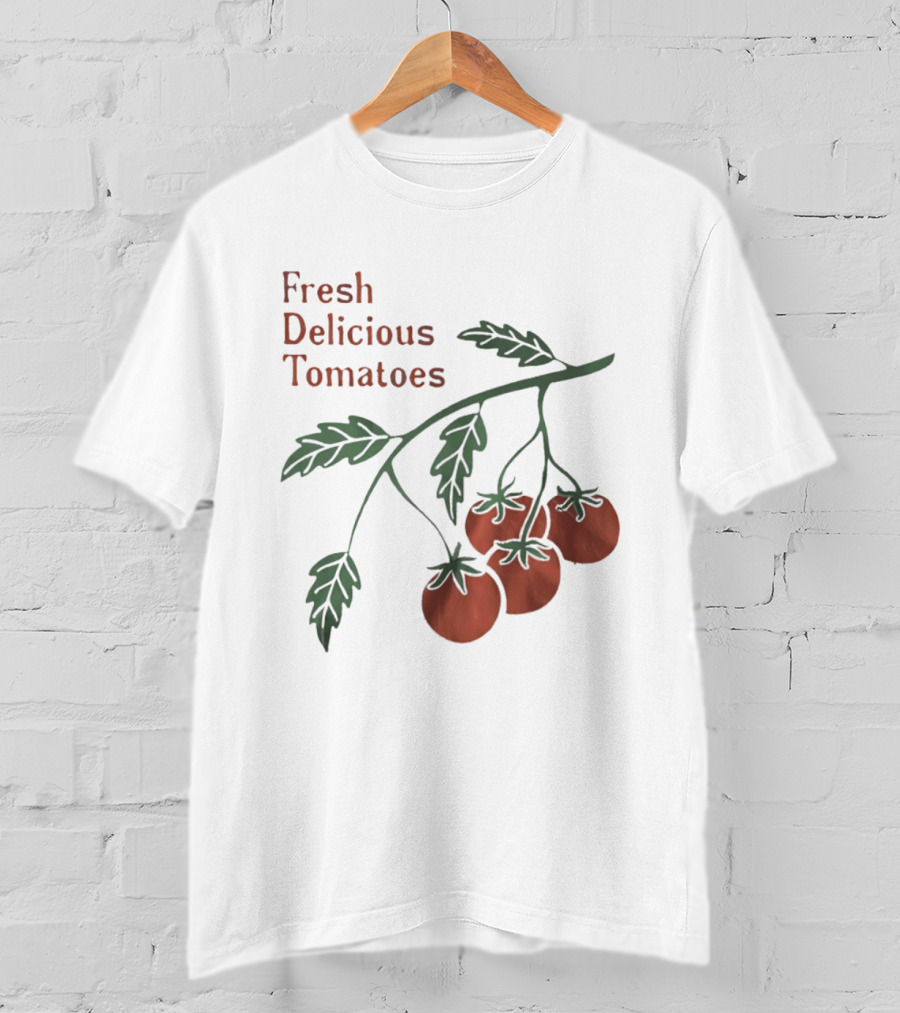 Fresh Delicious Tomatoes Garden Home Grown Plant T-Shirt