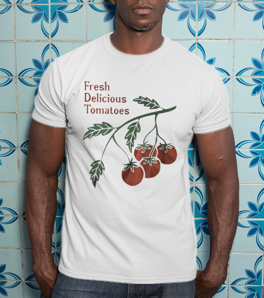 Fresh Delicious Tomatoes Garden Home Grown Plant T-Shirt