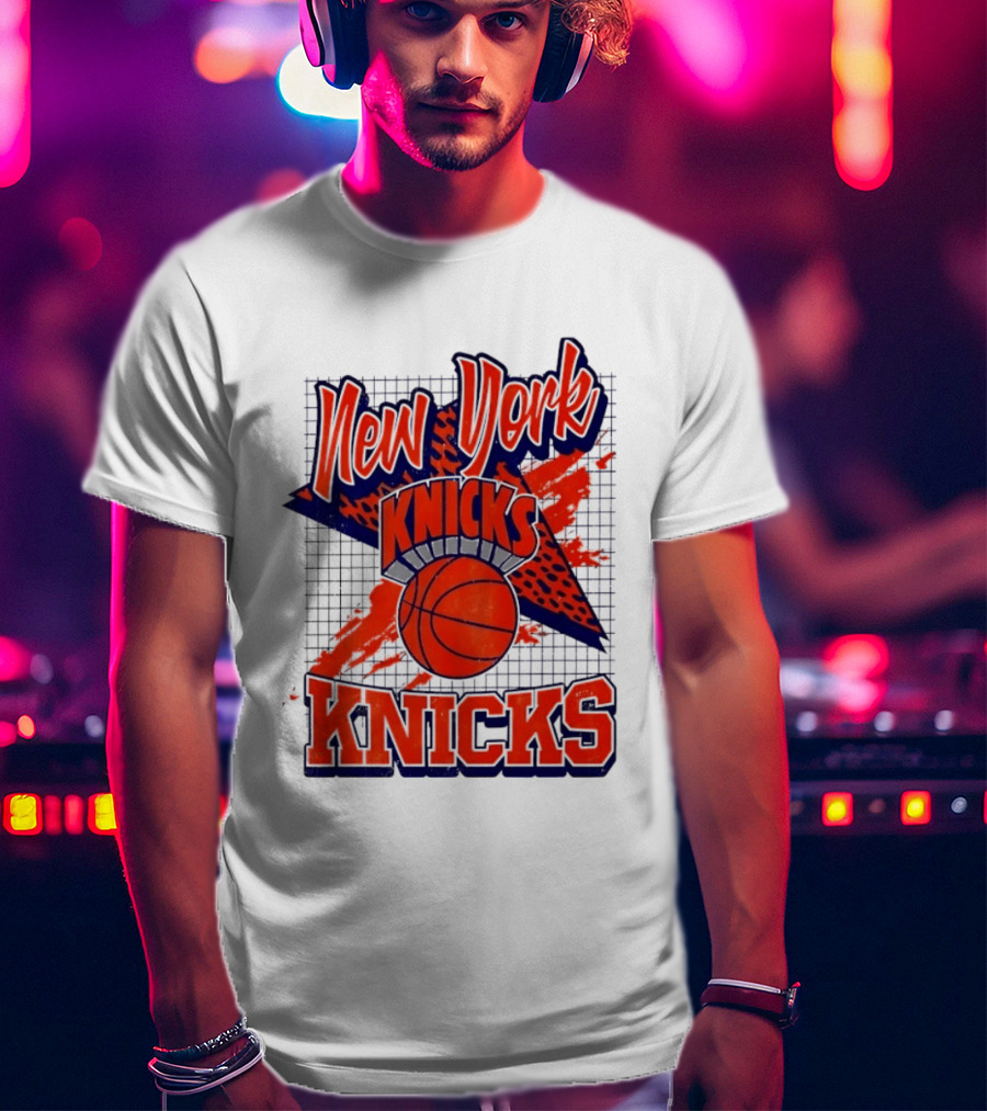 New York Knicks Juvenile Basketball Star T-Shirt