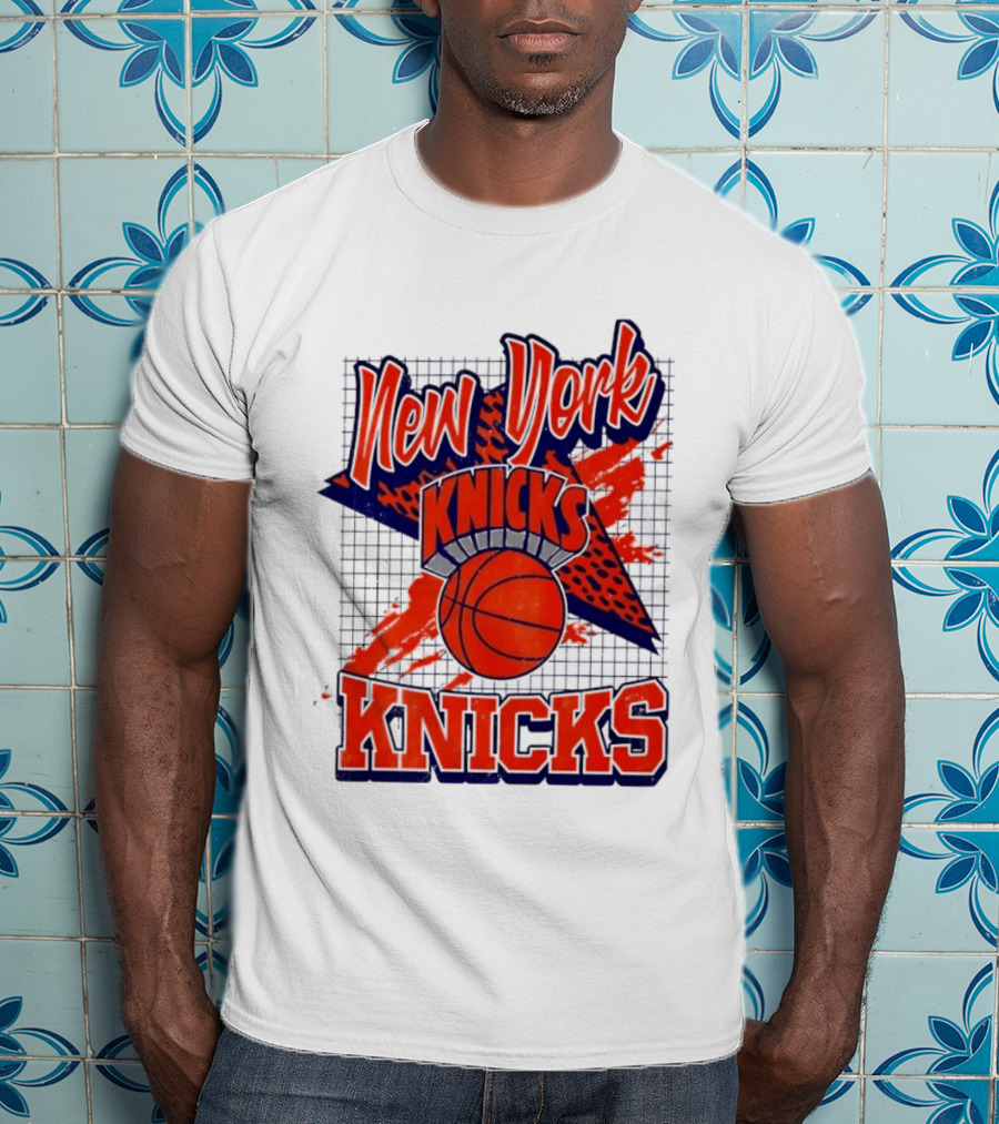 New York Knicks Juvenile Basketball Star T-Shirt