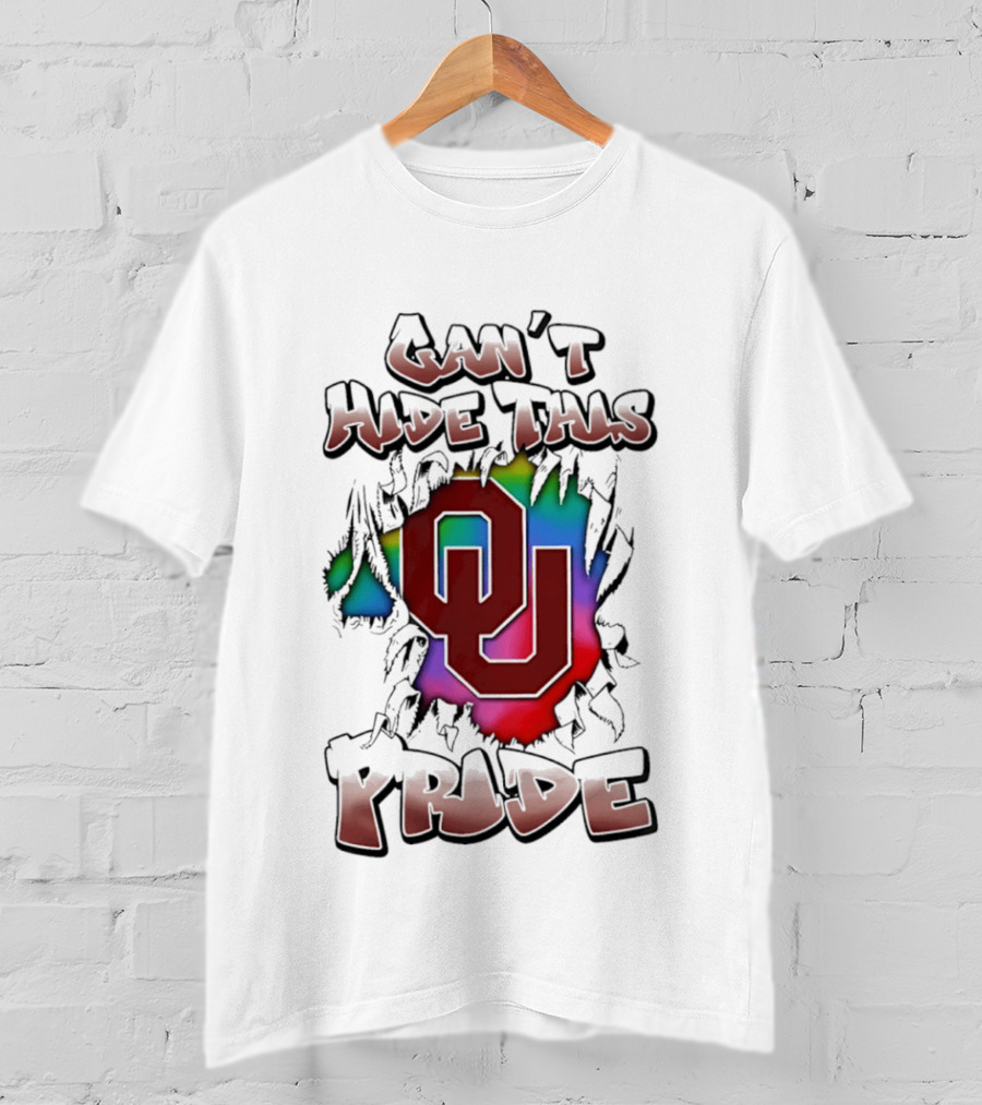 OU Can't Hide This Pride Vibrant Spirit T-Shirt