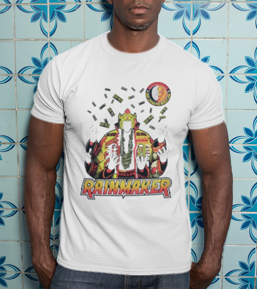 Rainmaker Kazuchika Okada Wrestling Money Rain T-Shirt
