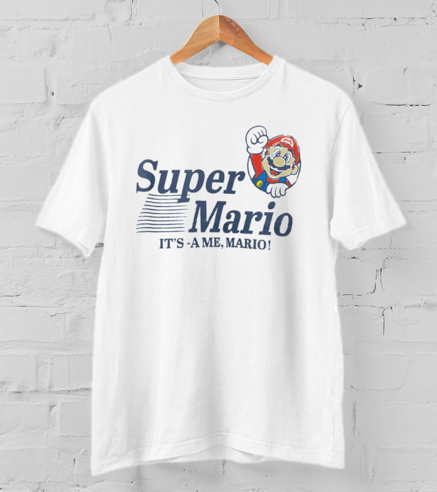 Super Mario It's A Me Mario T-Shirt