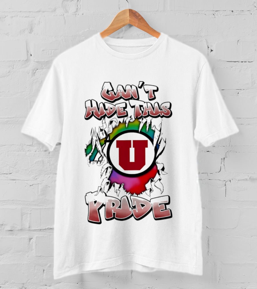 Can't Hide This Utah Utes Pride T-Shirt