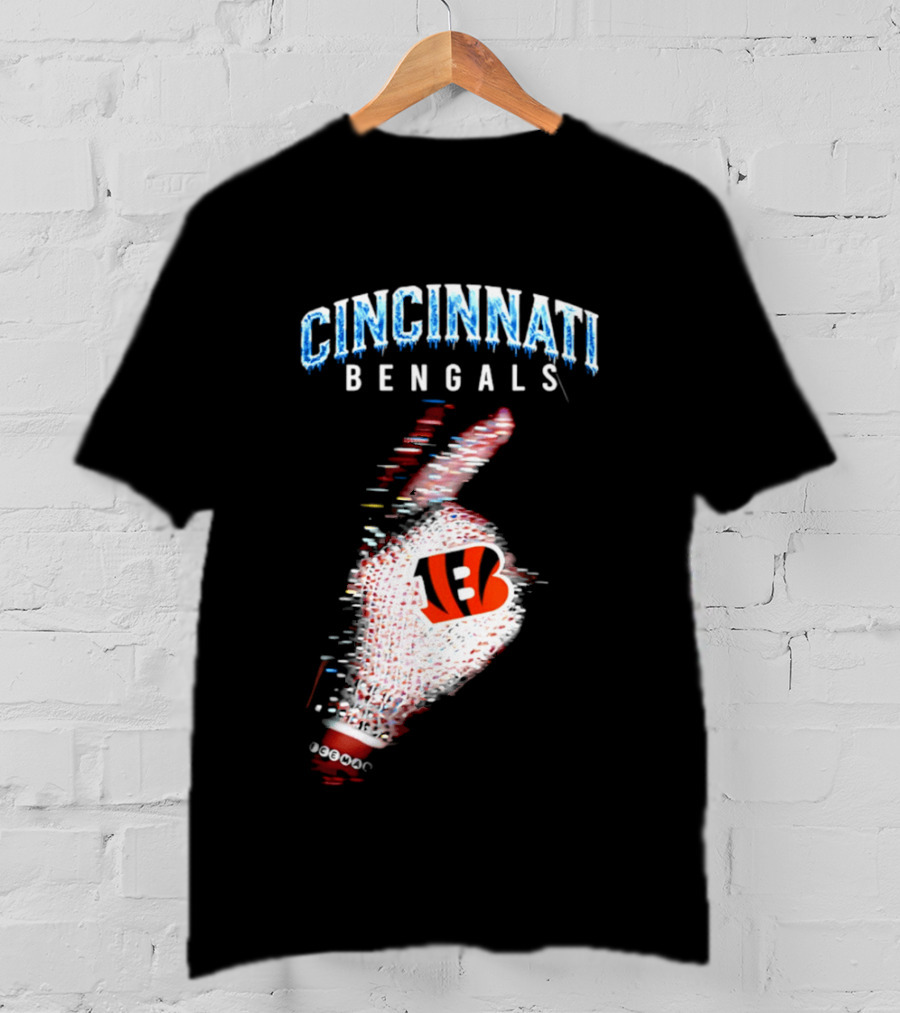 Cincinnati Bengals Iceman Glove Logo 2026 T-Shirt