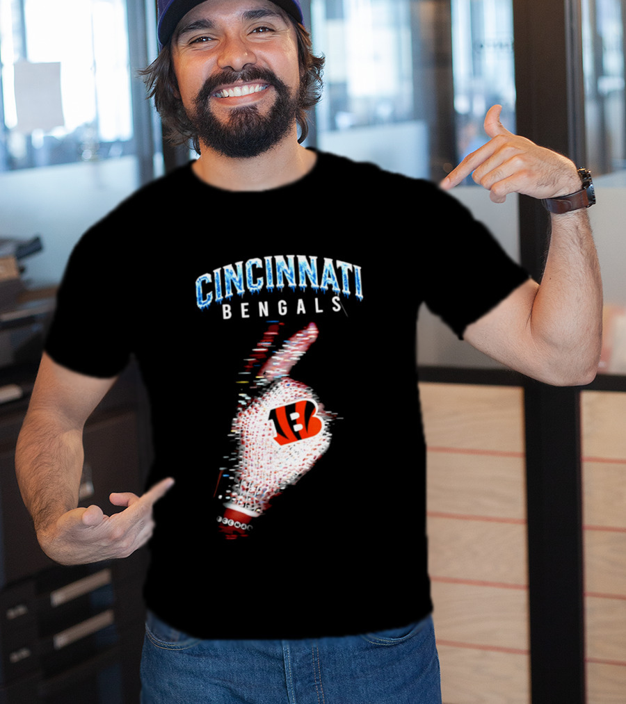 Cincinnati Bengals Iceman Glove Logo 2026 T-Shirt