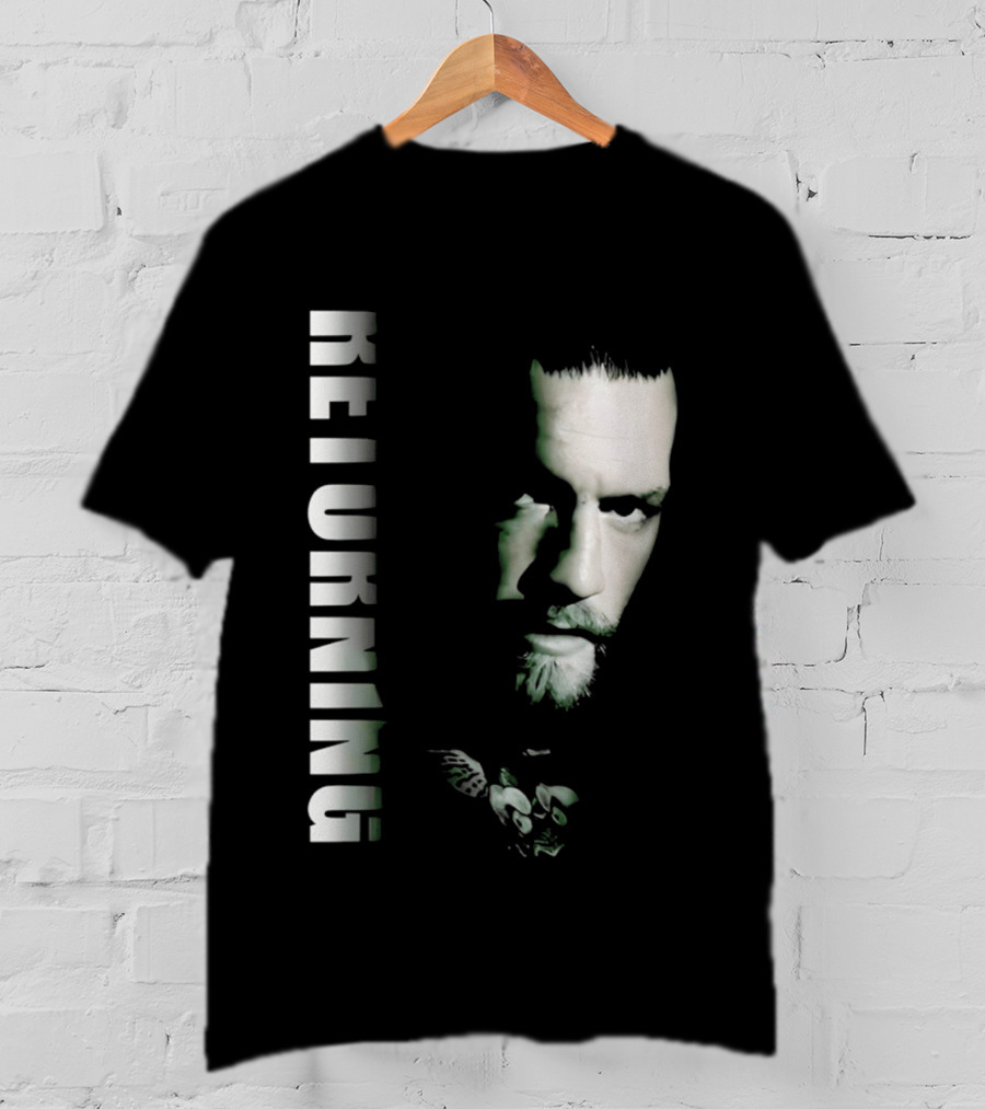 Conor McGregor Returning Face 2026 T-Shirt
