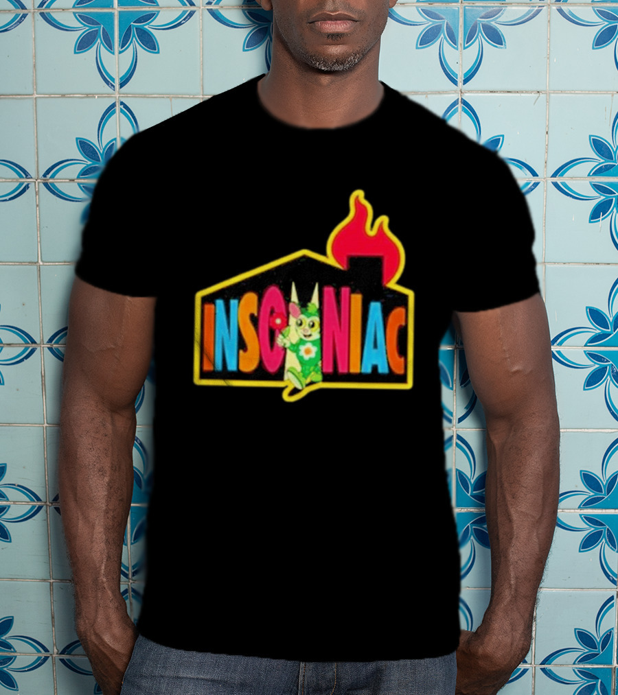 Dabsmyla X Insomniac House EDC Festival Art Collaboration T-Shirt