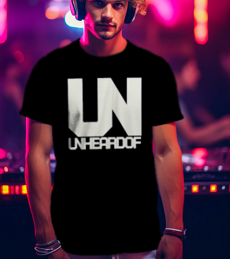 Unheardof Core UN Minimalist Text Urban Streetwear Fashion T-Shirt