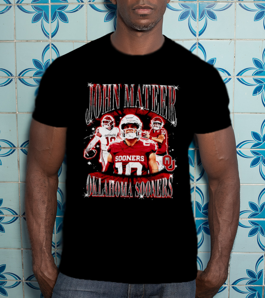 John Mateer Oklahoma Sooners Football The Year Of Mateer T-Shirt