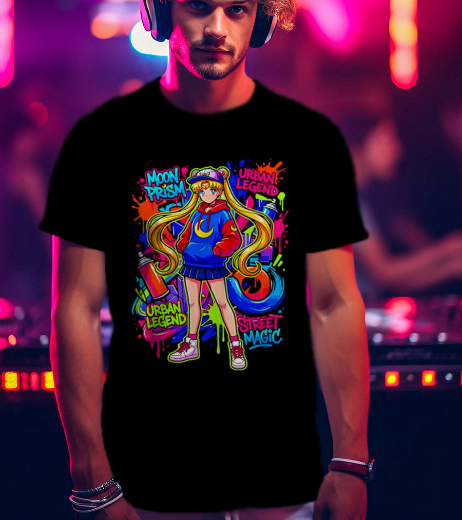 Moon Prism Urban Legend Street Magic T-Shirt