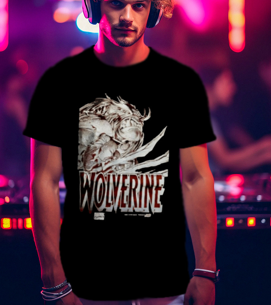 Original Wolverine Marvel Comics Vintage Monster T-Shirt