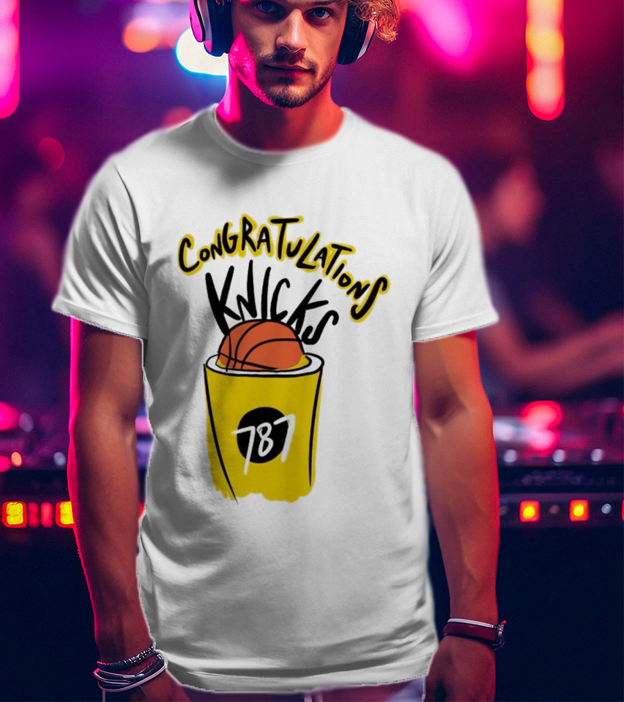 Congratulations Knicks Basketball 787 T-Shirt