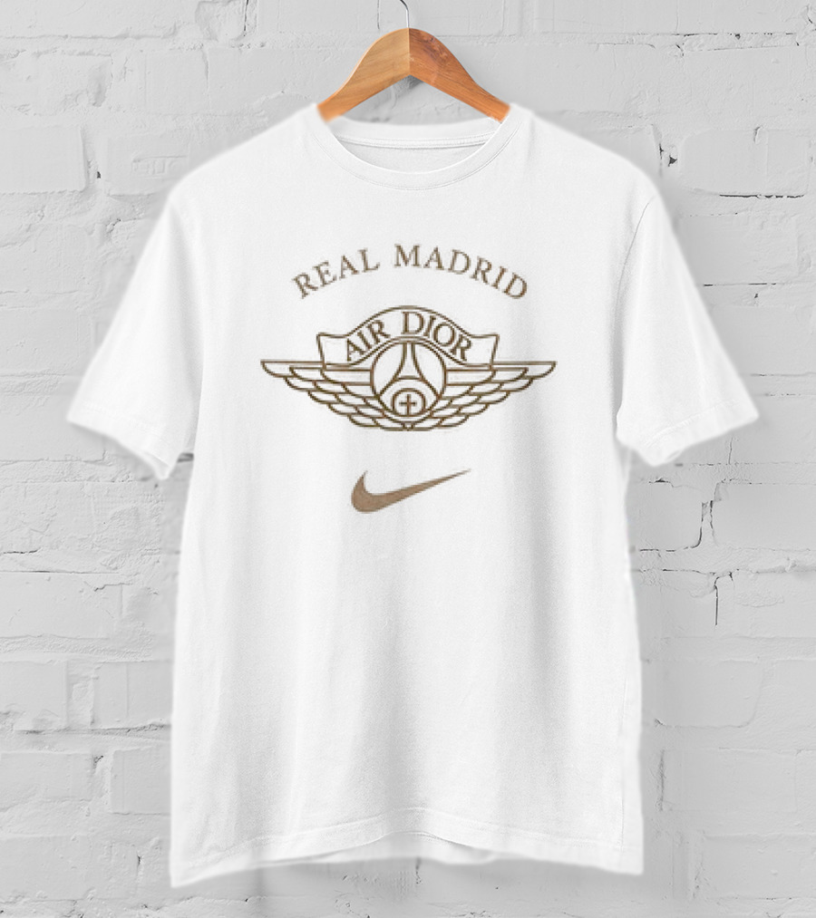 Real Madrid Nike Air Dior Paris T-Shirt
