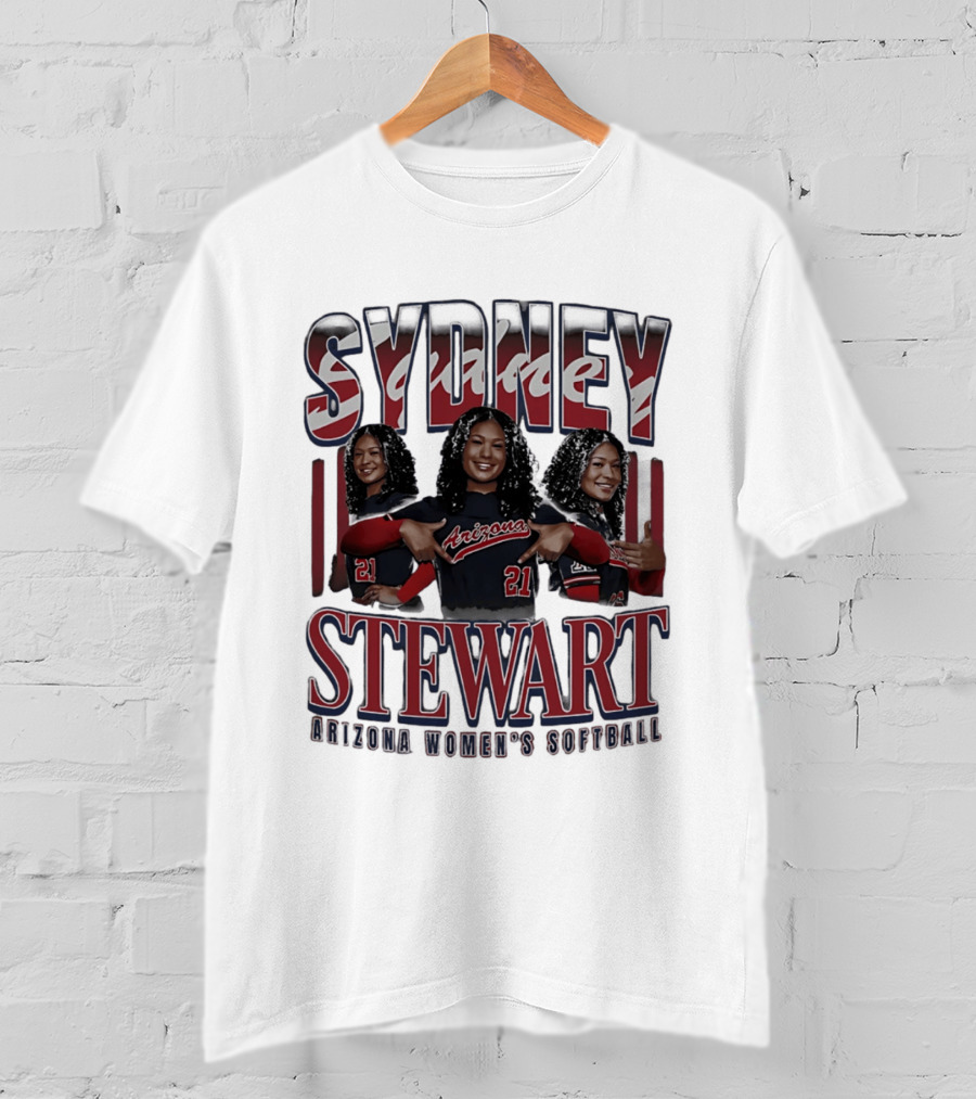 Sydney Stewart Arizona Women's Softball 21 T-Shirt
