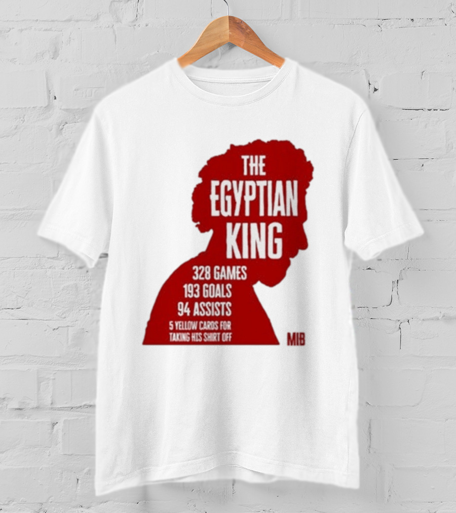 The Egyptian King 328 Games 193 Goals 94 Assists 5 Yellow Cards T-Shirt