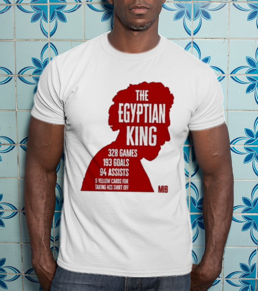 The Egyptian King 328 Games 193 Goals 94 Assists 5 Yellow Cards T-Shirt